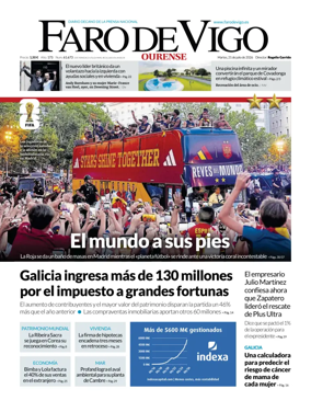 Cover of Faro de Vigo (Ourense)