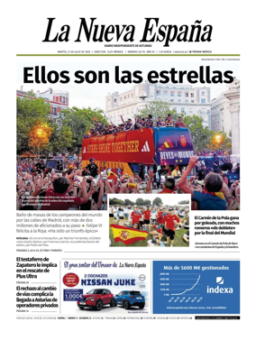 Cover of La Nueva Espana (Oriente)