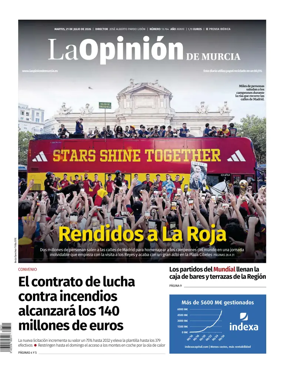 Cover of La Opinion de Murcia