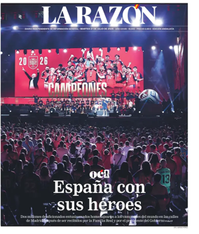 Cover of La Razon (Andalucia)