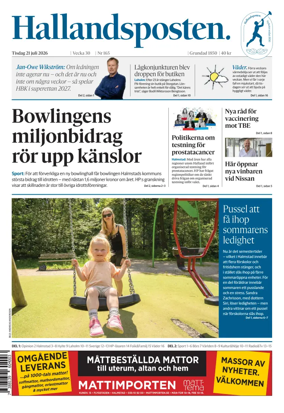 Cover of Hallandsposten