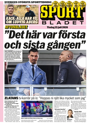 Cover of Sportbladet