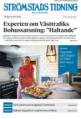 Cover of Stromstads Tidning