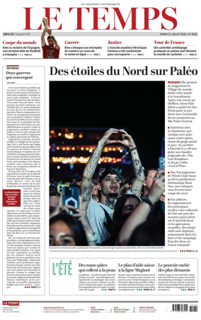 Cover of Le Temps