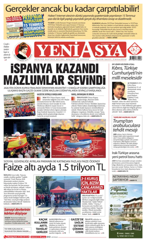 Cover of Yeni Asya