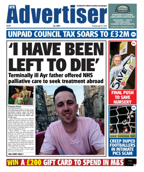 Cover of Ayr Advertiser