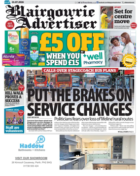 Cover of Blairgowrie Advertiser