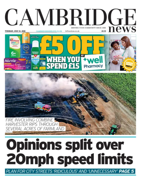 Cover of Cambridge News