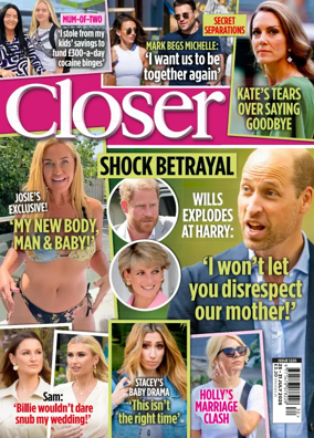 Cover of Closer (UK)