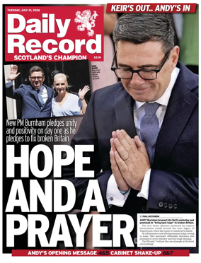 Cover of Daily Record