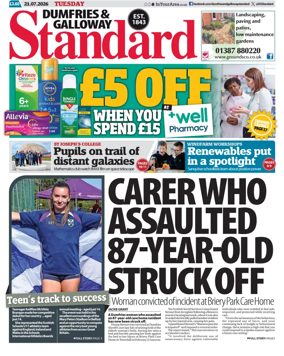 Cover of Dumfries & Galloway Standard