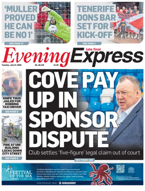 Cover of Evening Express