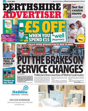 Cover of Perthshire Advertiser