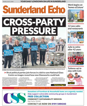 Cover of Sunderland Echo