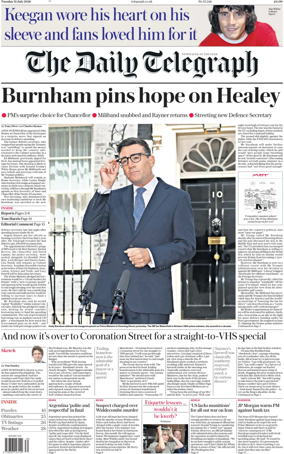 Cover of The Daily Telegraph
