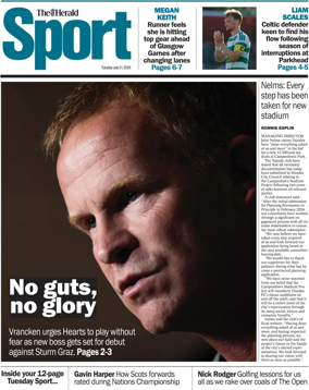 Cover of Herald Sport