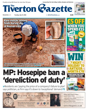 Cover of The Tiverton Gazette