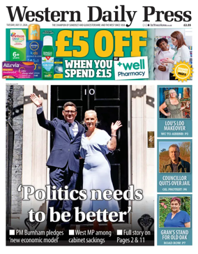 Cover of Western Daily Press