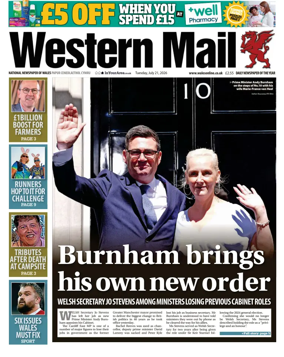 Cover of Western Mail