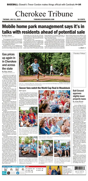 Cover of Cherokee Tribune