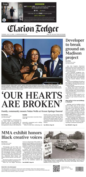 Cover of Clarion Ledger
