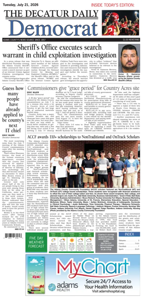 Cover of The Decatur Daily Democrat