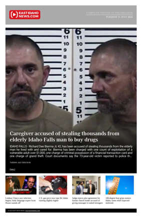 Cover of East Idaho News