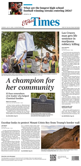 Cover of El Paso Times