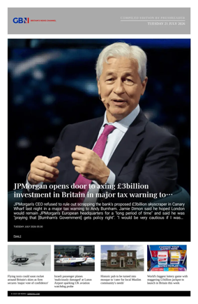 Cover of GB News UK