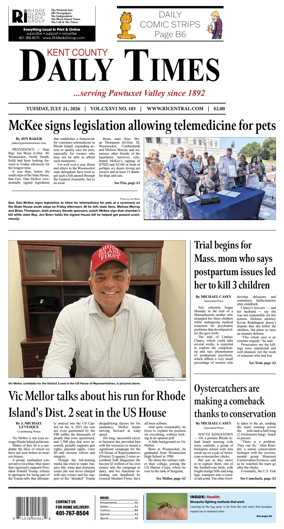 Cover of Kent County Daily Times