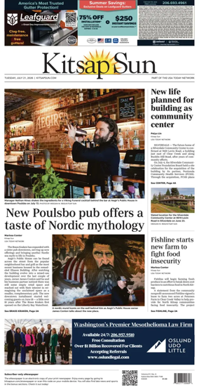 Cover of Kitsap Sun