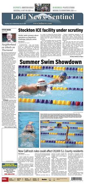 Cover of Lodi News-Sentinel