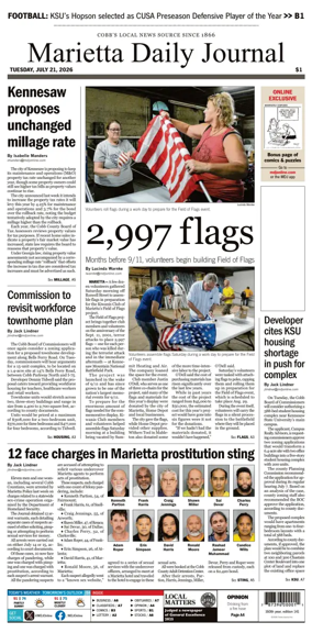 Cover of Marietta Daily Journal