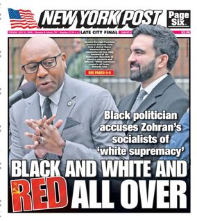 Cover of New York Post