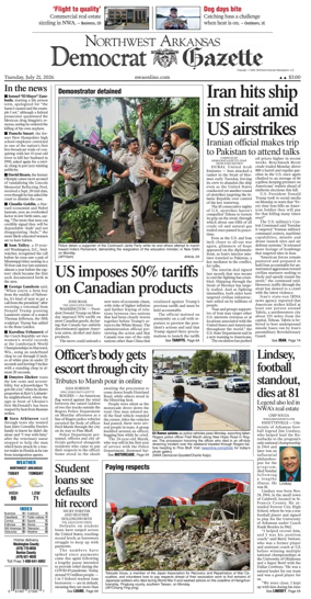 Cover of Northwest Arkansas Democrat-Gazette