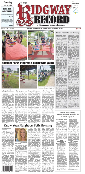 Cover of Ridgway Record