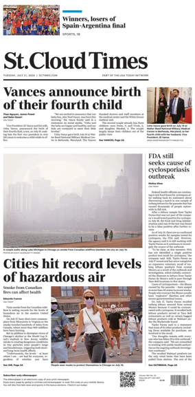 Cover of St. Cloud Times