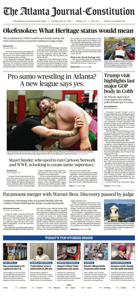 Cover of The Atlanta Journal-Constitution