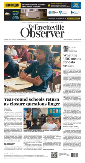 Cover of The Fayetteville Observer