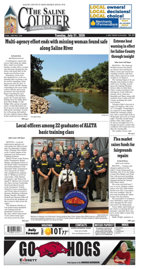 Cover of The Saline Courier
