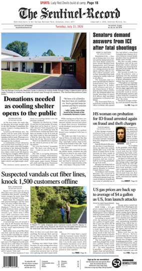 Cover of The Sentinel-Record
