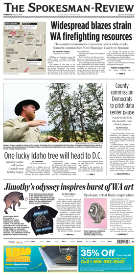 Cover of The Spokesman-Review (Spokane)