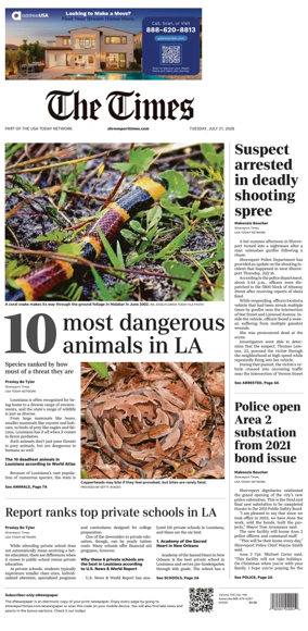 Cover of The Times (Shreveport)
