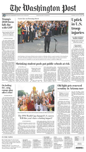 Cover of The Washington Post