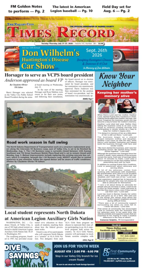 Cover of Valley City Times-Record