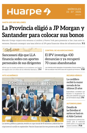 Cover of Diario Huarpe