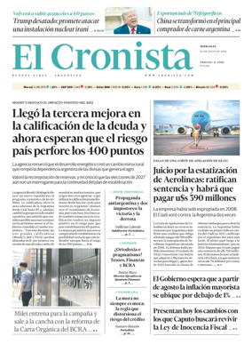 Cover of El Cronista