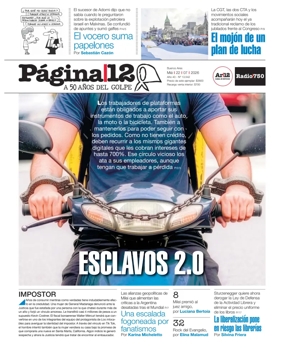 Cover of Pagina 12