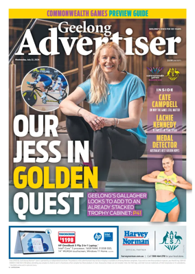 Cover of Geelong Advertiser