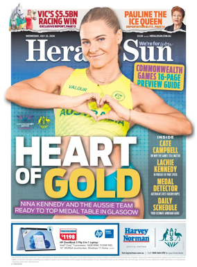 Cover of Herald Sun